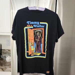 Steven Rhodes," Timmy Has A Visitor" Tee Shirt, Size Medium